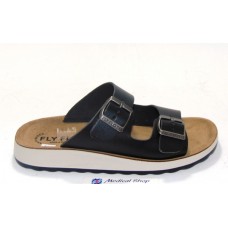 Fly flot Γυναικείο ανατομ.παπούτσι  7764 ΜΑΥΡΟ